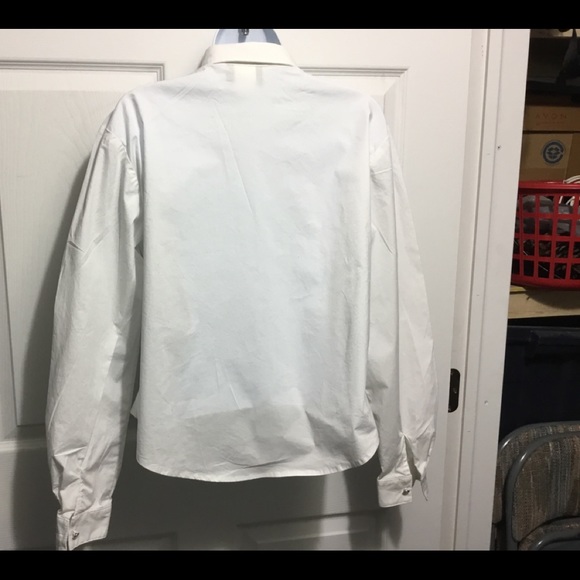 Western Wear White Blouse - Picture 2 of 6